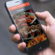 Anduzzis Online Ordering on a mobile phone