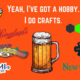 Craft beer advertisement