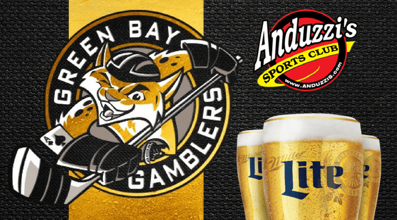 Green Bay Gamblers advertisement with Coors Lite