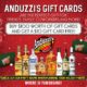 Anduzzi's gift card advertisements