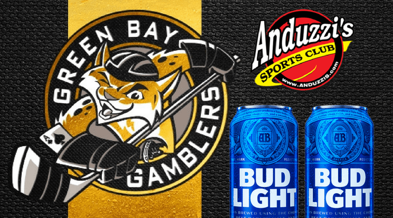 Green Bay Gamblers with Bud Light